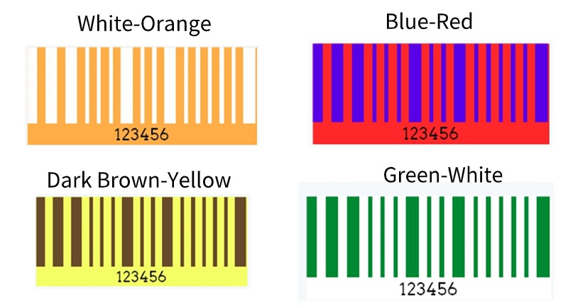 Passen Sie die Barcode-Farbe von Pharmacode.png an