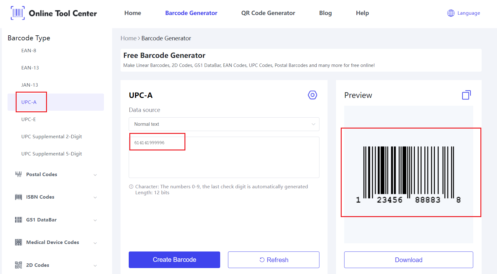 Upc a Barcode generator.png