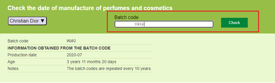 parfum batch code.png überprüfen