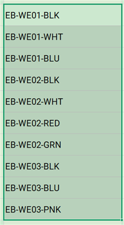 copy excel data Excel-Daten kopieren