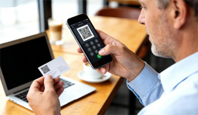 QR-Code f&uuml;r Calli scannen