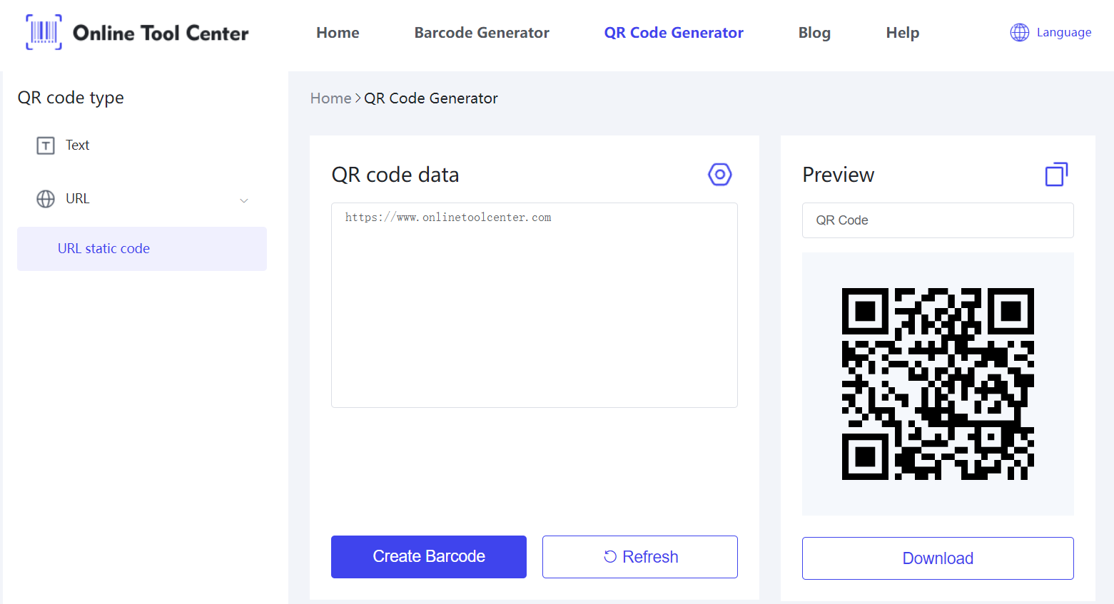 ein statischer qr Code generator.png