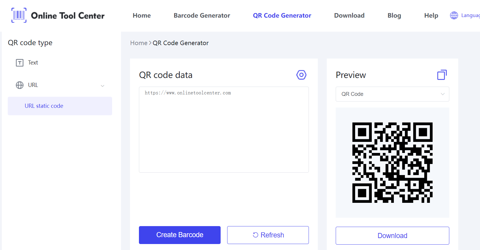 qr-Code für resume.png erstellen