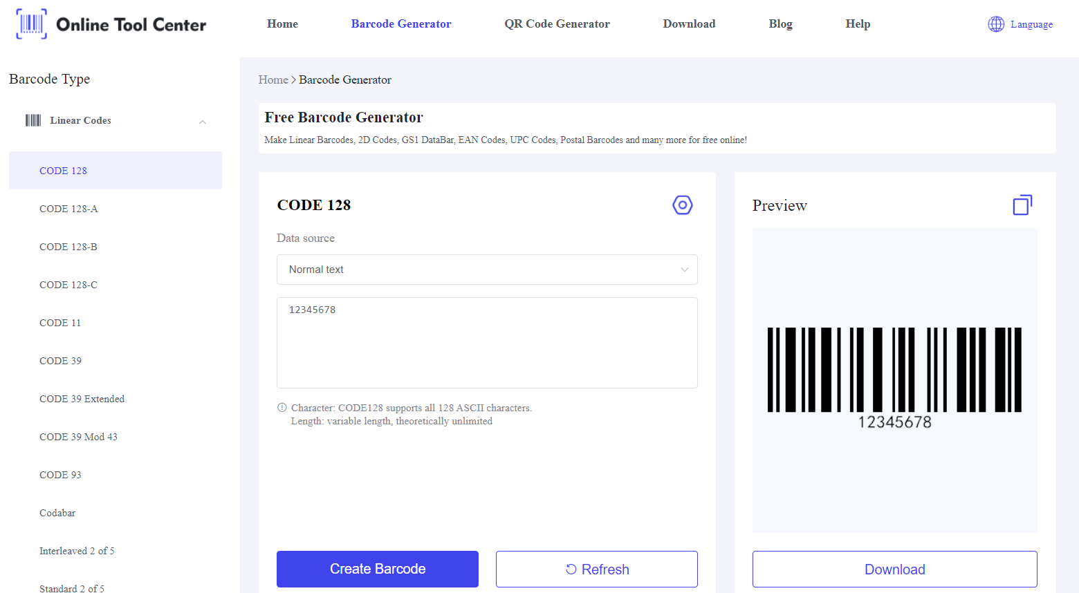 Ein kostenloser Online Barcode Generator.png