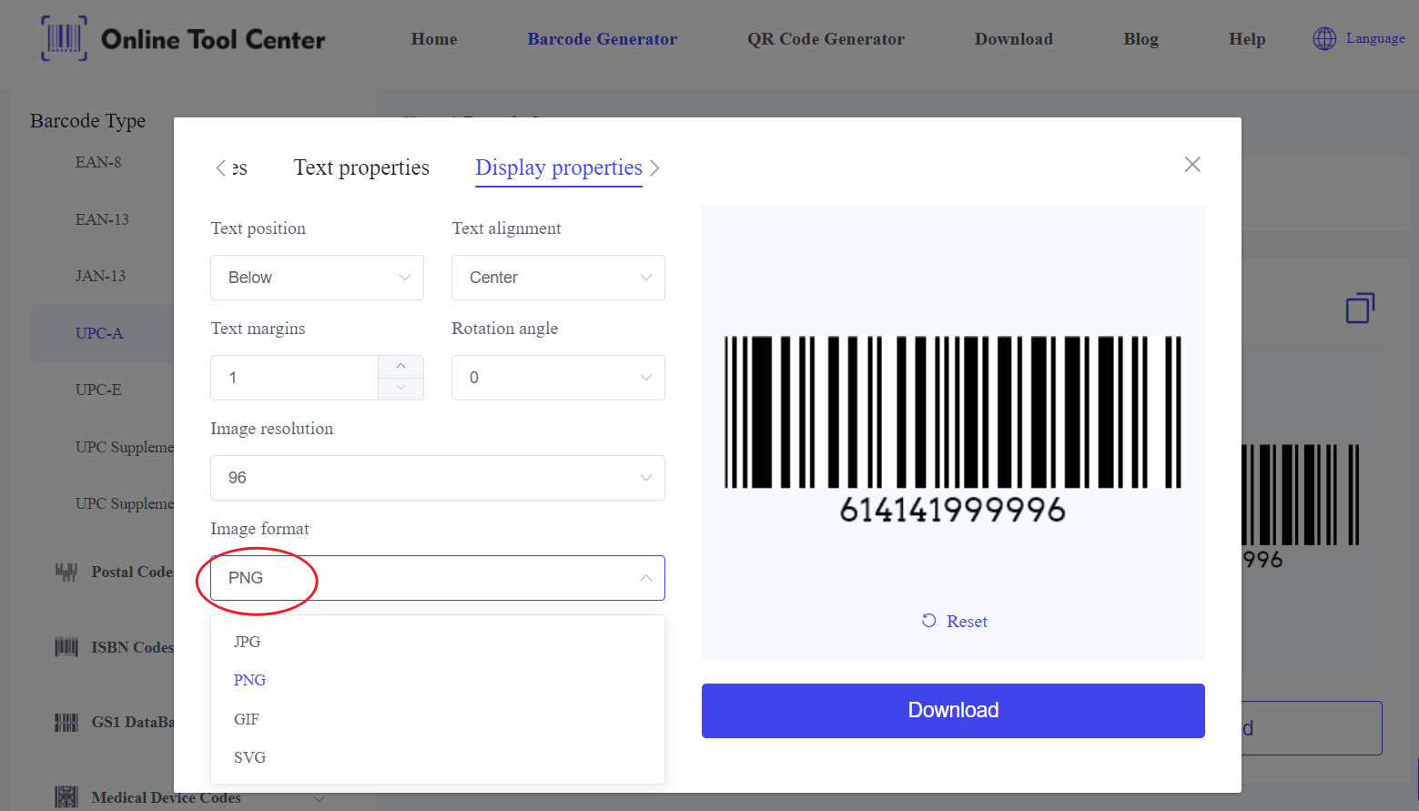 Barcode in hoher Auflösung format.png