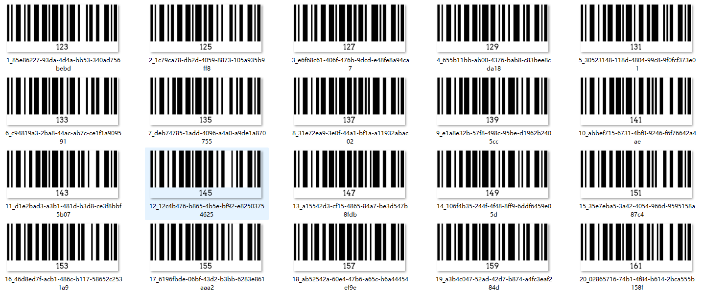 kostenloser Bulk Barcode Generator Code 128