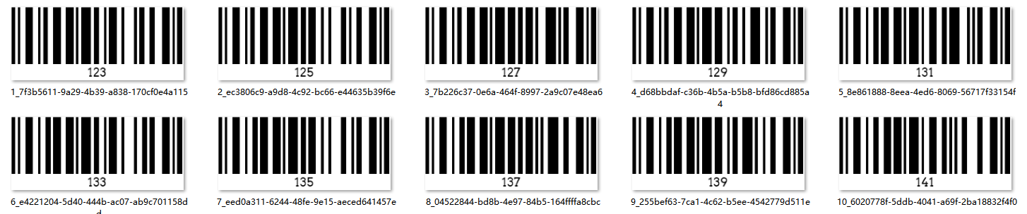 Seriennummer Barcode erstellen