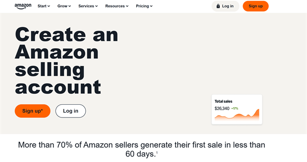 Amazon Verkäufer Konto