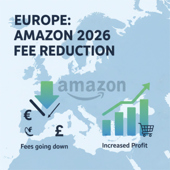 Europe amazon fee reductio Europa Amazon Gebühr Reduktion