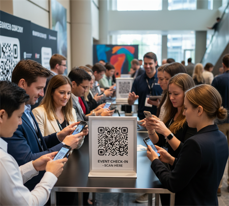 qr-code scannen f&uuml;r check i