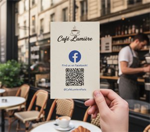Facebook-Link QR-Code