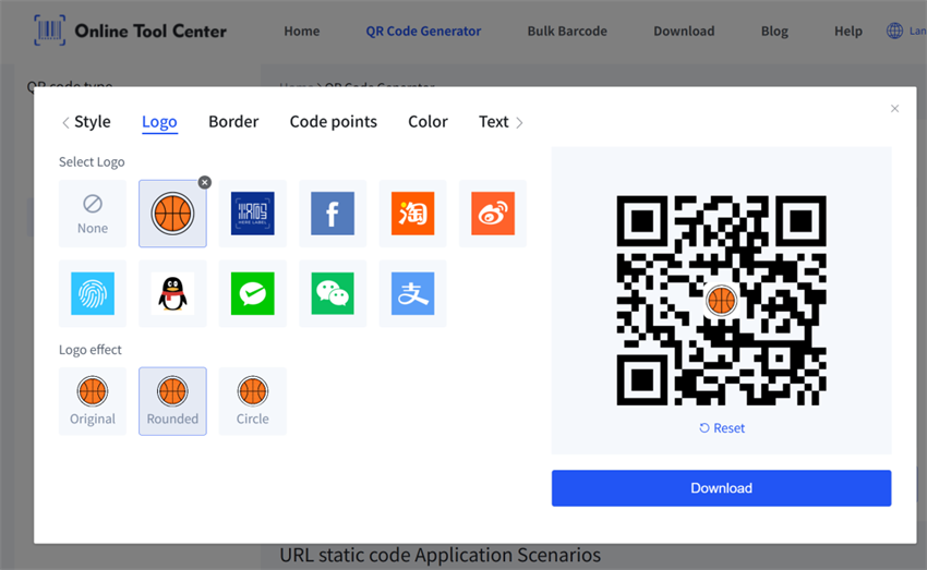 Erate benutzerdefinierte Basketball QR-Code