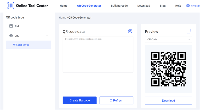 Statischer QR-Code