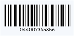 Barcode f&uuml;r Vinylplatten