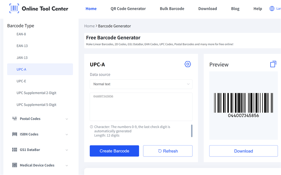 erate Barcode f&uuml;r Vinylplatten