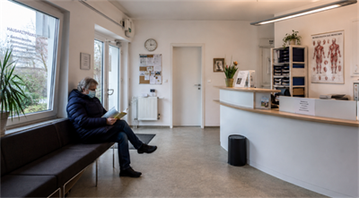 eine kleine Klinik in Europa