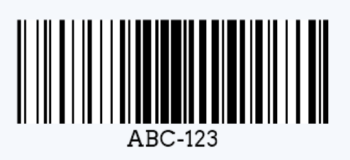 Code 128 Alphanumerischer Barcode